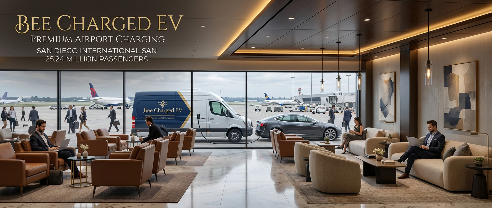 San Diego International Airport (SAN) Charging: Mobile EV Solutions for Airport Travelers and Aviation Workers