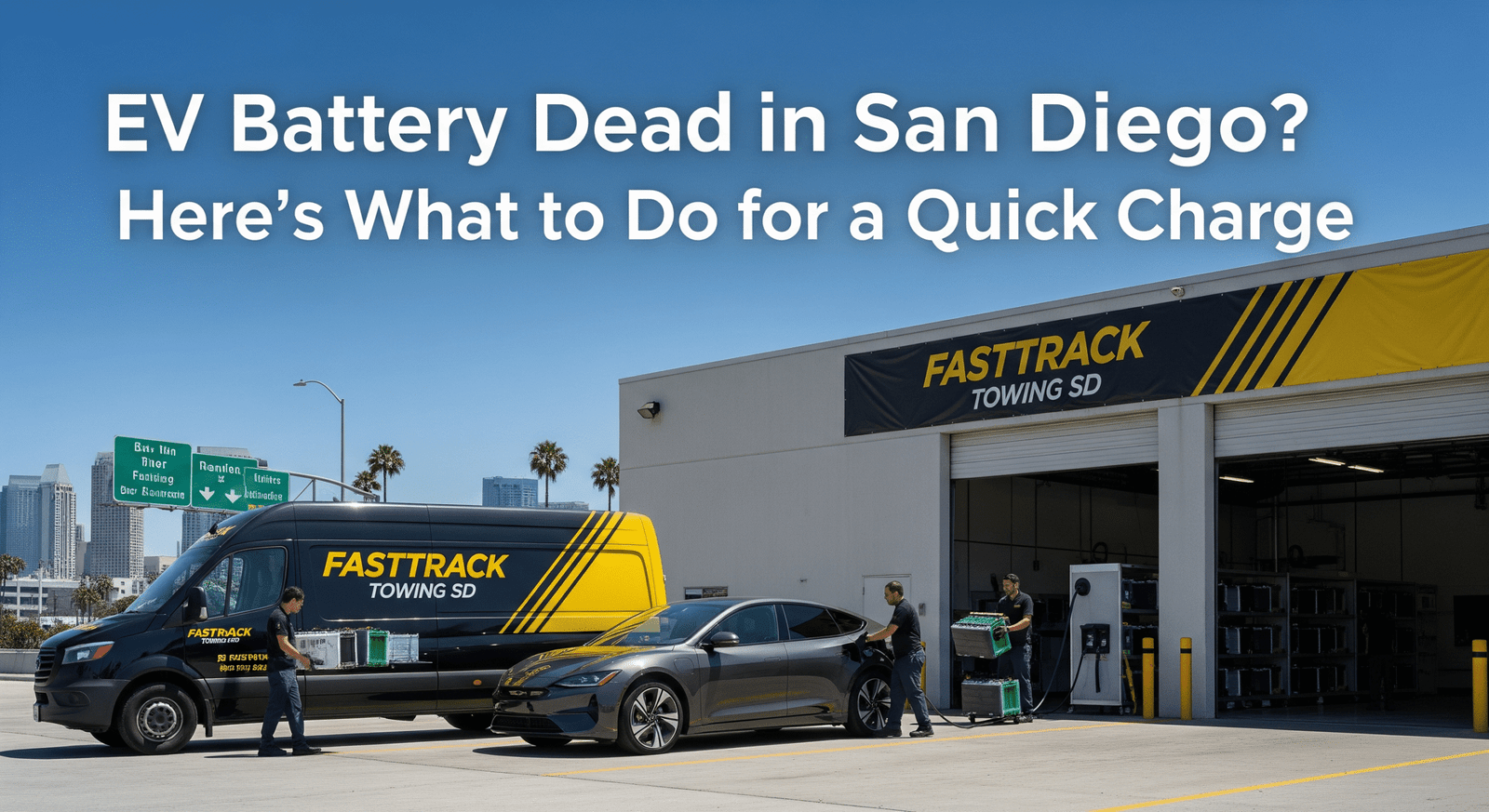 EV Battery Dead in San Diego? Here's What to Do for a Quick Charge