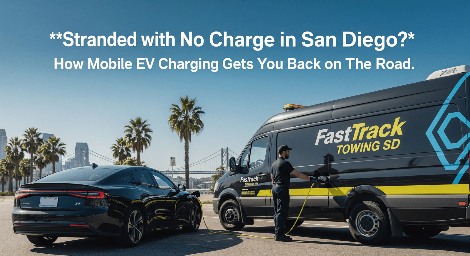 San Diego EV Towing vs. Mobile Charging: Which Gets You Back on the Road Faster?